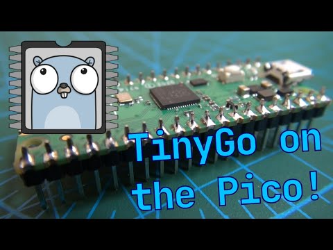 GolangGo's tweet card. TinyGo on the Raspberry Pi Pico