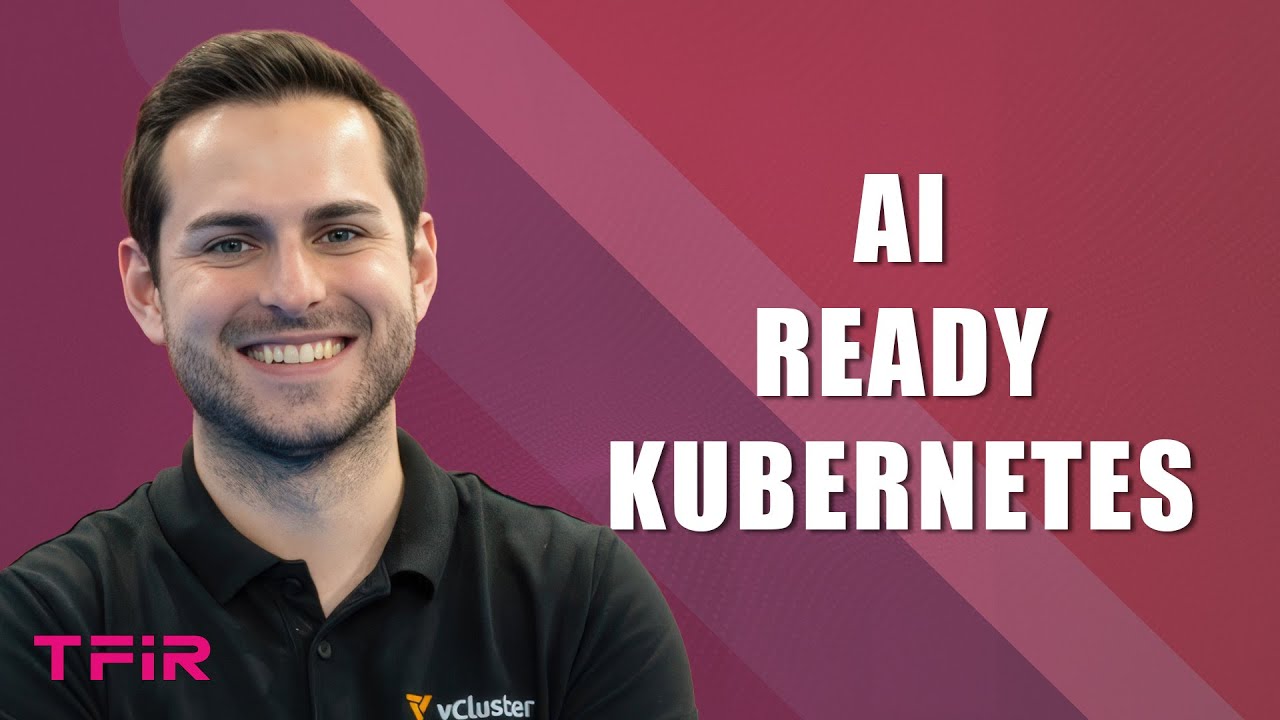 vcluster's tweet card. How vCluster Optimizes AI & GPU Workloads Across Tenants | Lukas...