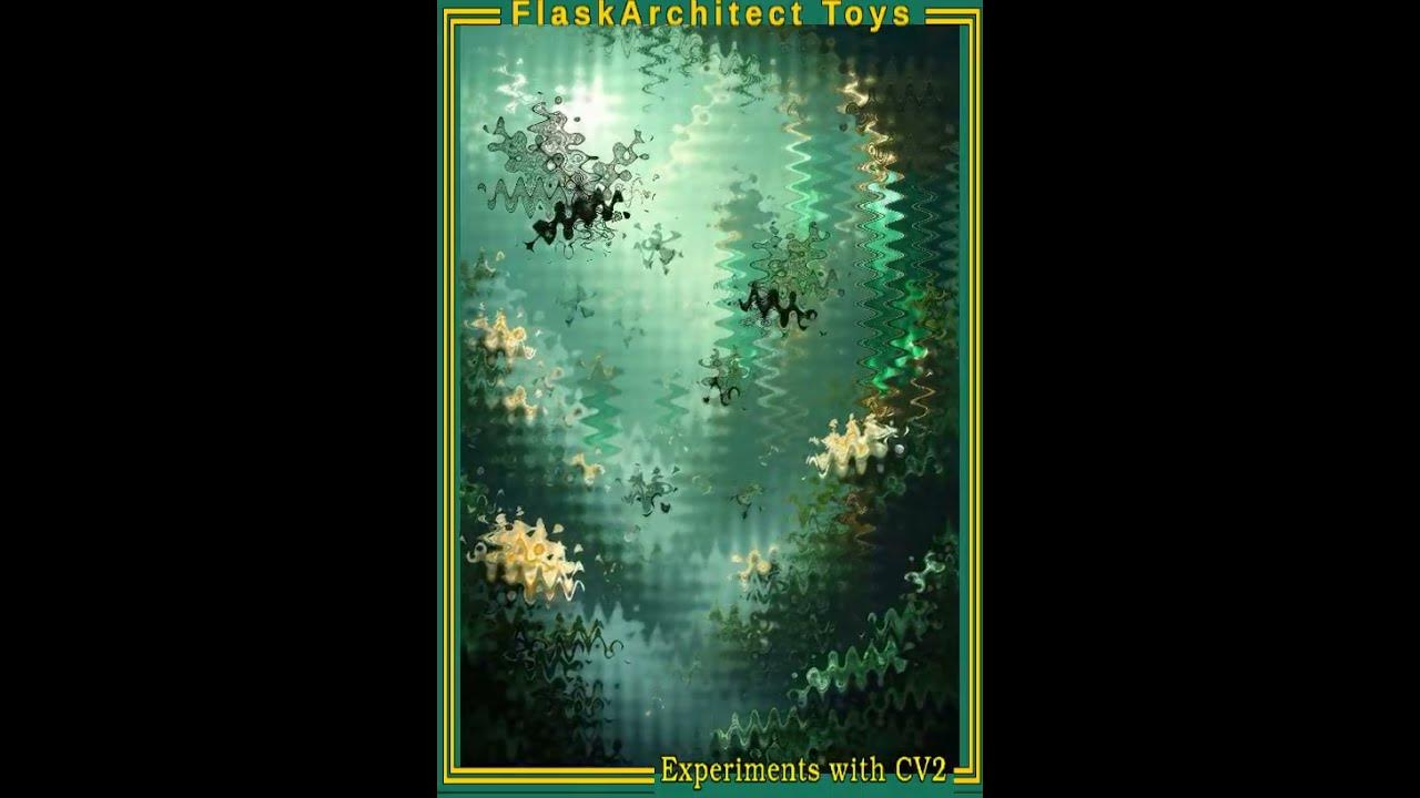 JackNorthrup's tweet card. Experiments With CV2 AI and Video Ripple Effect by FlaskArchitect...