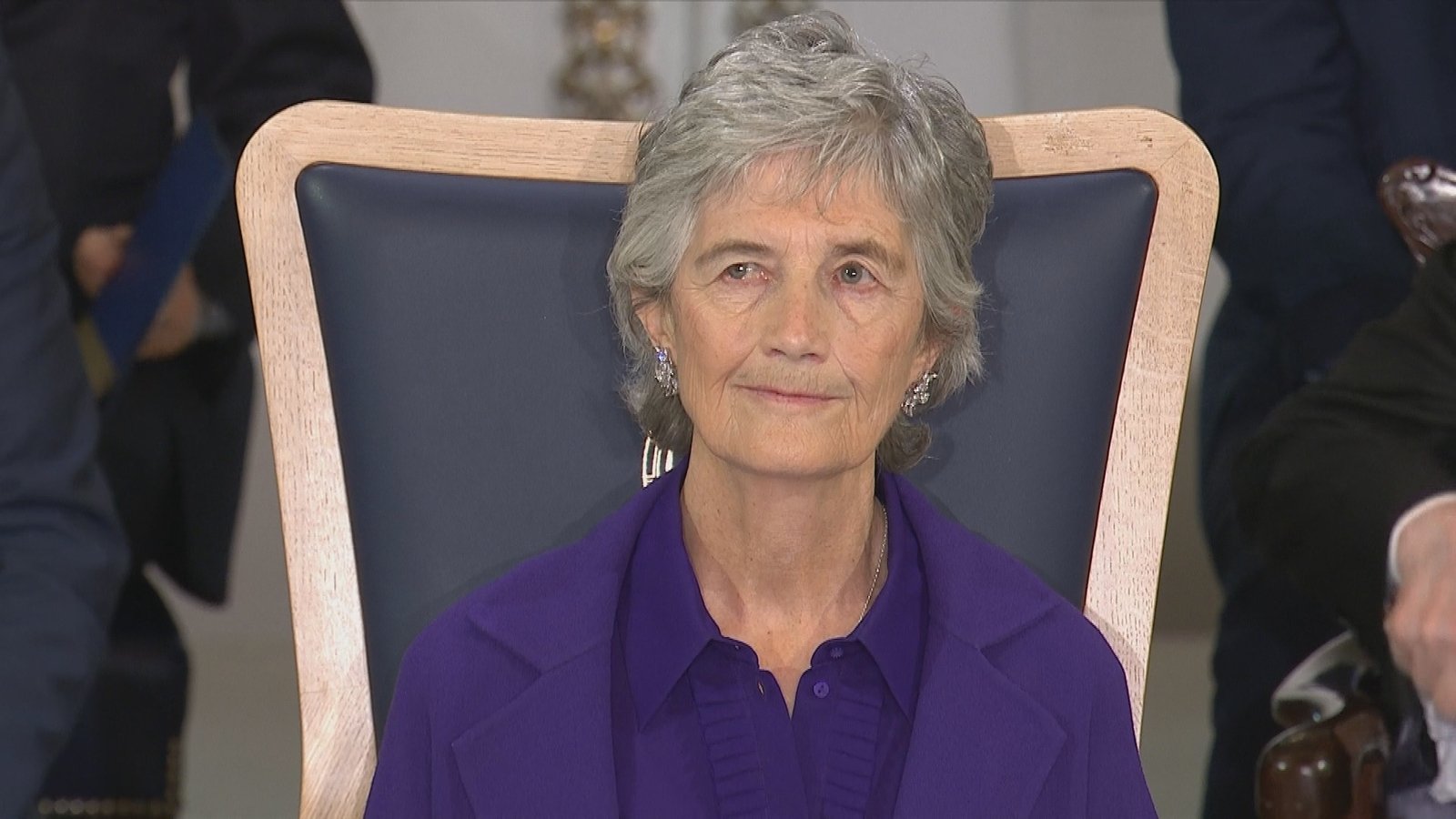 rtenews's tweet card. Catherine Connolly said she will ensure 'all voices are represented, heard and valued' as she became the tenth President of Ireland