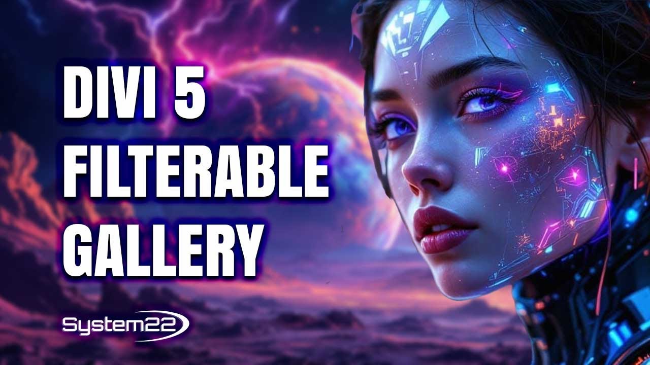 22ITSolutions1's tweet card. Divi 5 MAGIC — Make a Fully Filterable Gallery Using Only Built-In...