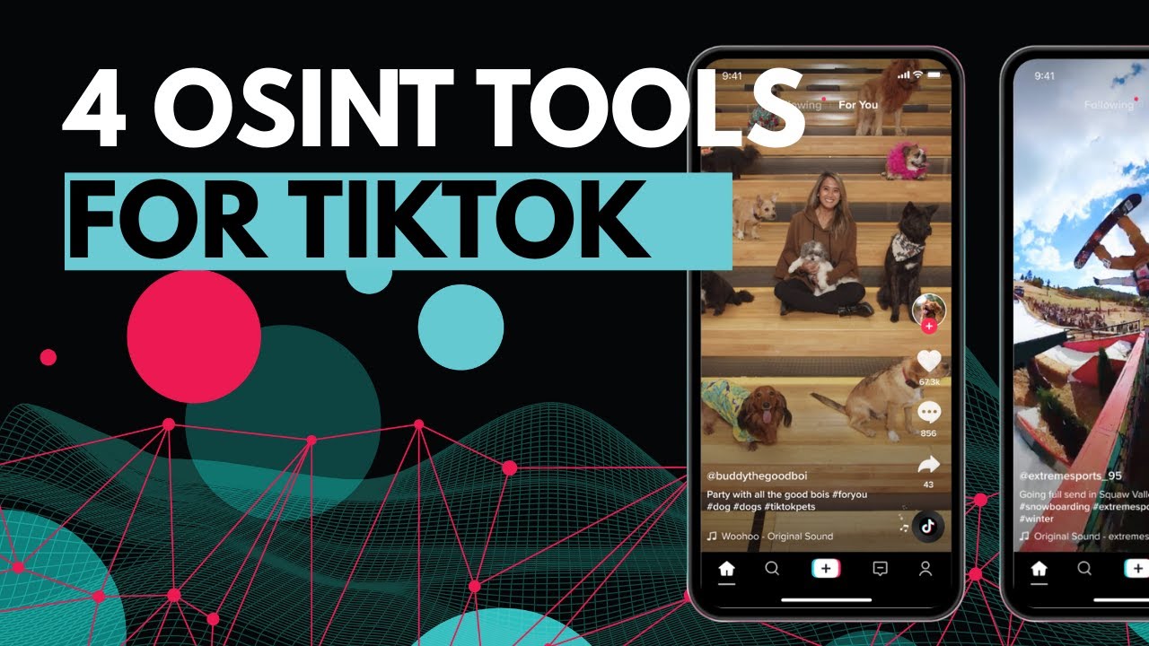 OSINT_Community's tweet card. OSINT on TikTok: 4 Tools Investigators NEED to Know