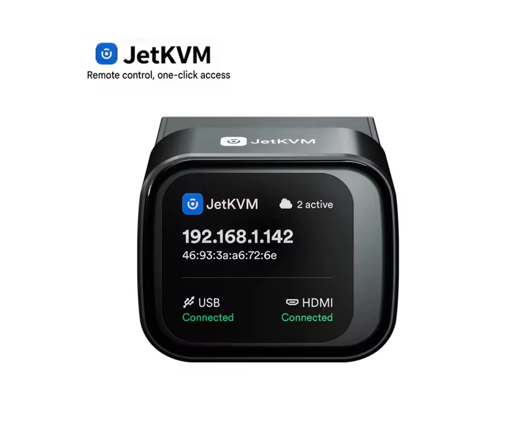 AndroidSmartTV's tweet card. JetKVM is a next-generation KVM over IP device made for fast, stable, and fully out-of-band remote access. It is compact, open source, and powerful enough
