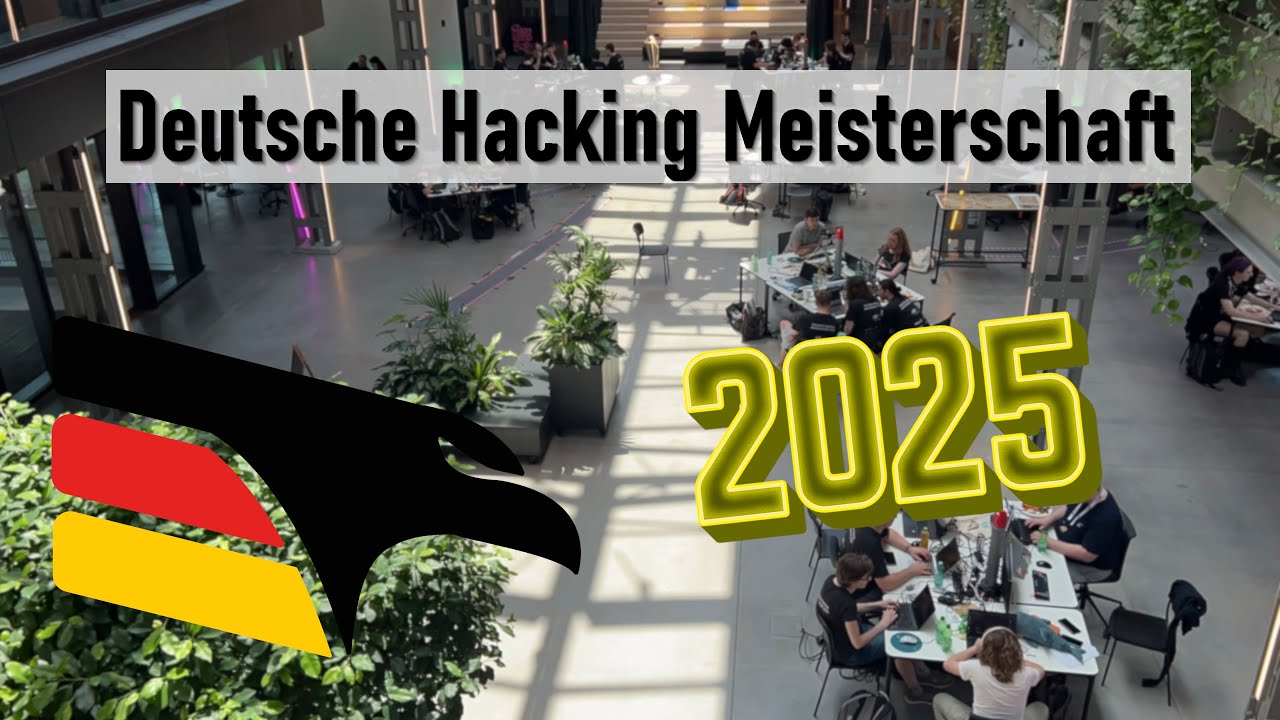 DHM_ctf's tweet card. Deutsche Hacking Meisterschaft 2025 Aftermovie