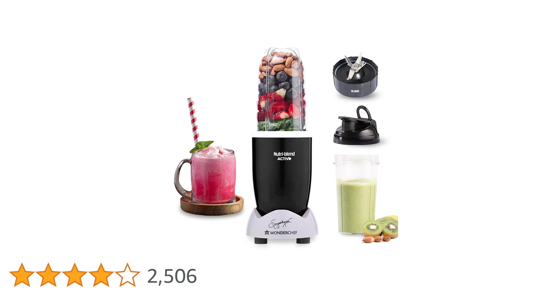 MasterGadgetsIN's tweet card. Introducing Nutri-blend Activ - your companion for an acve lifestyle! No need to spend any extra me on cooking meals - Nutri-blend Activ helps you whipup some delicious shakes and smoothies in less...