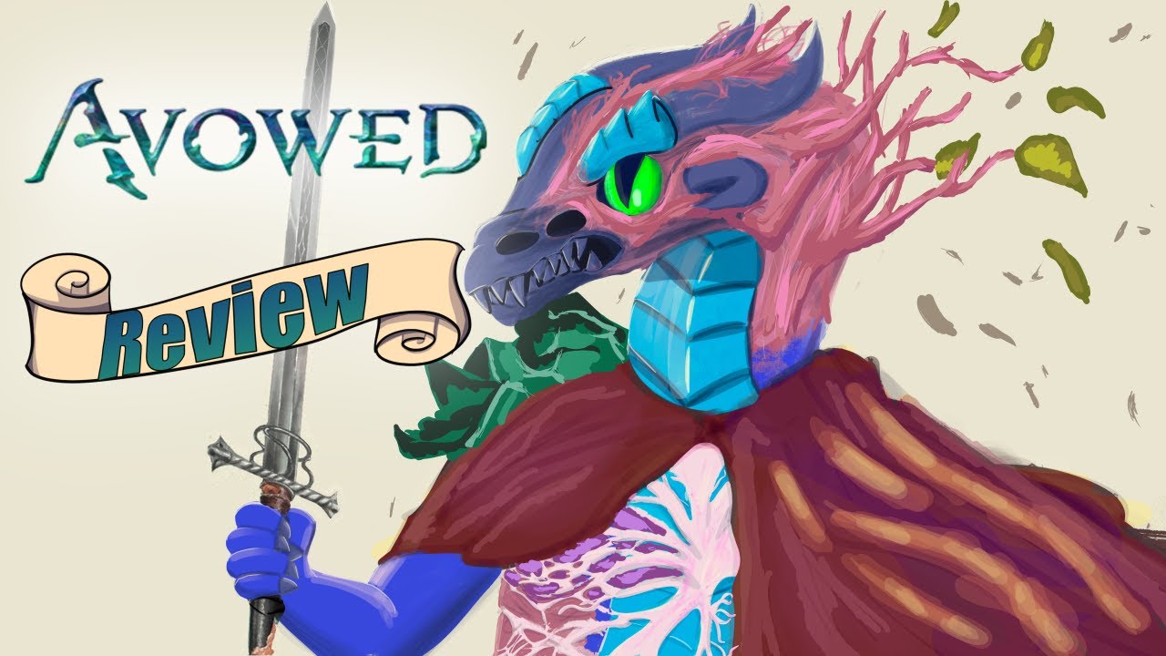 Dragon_Library2's tweet card. Oh How I Wish This Game Was Better! - Avowed Review - The Dragon's...