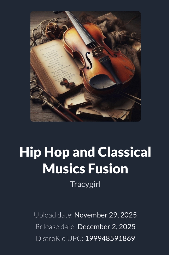 PressRelease_cc's tweet card. Tracygirl Unleashes “Hiphops Classical Musics Fusion”: A Daring Beethoven-Meets-Hip-Hop Album...