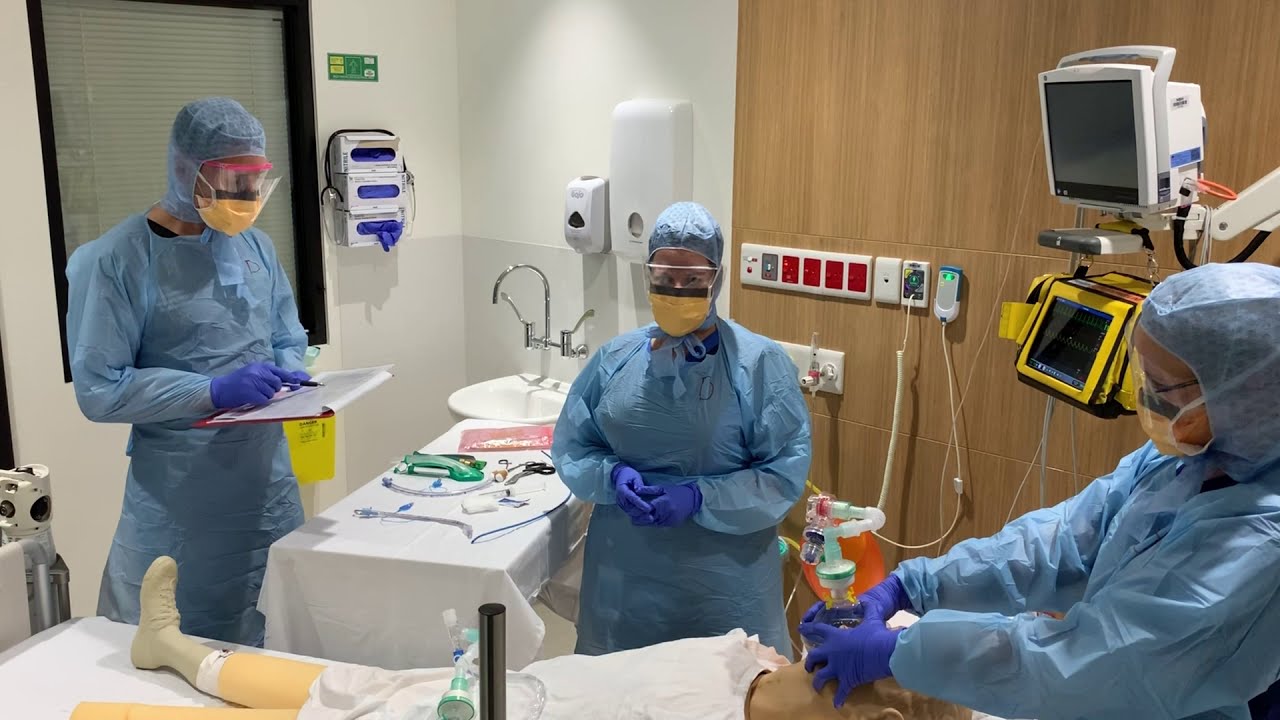 cliffreid's tweet card. Situational Awareness in COVID Intubation