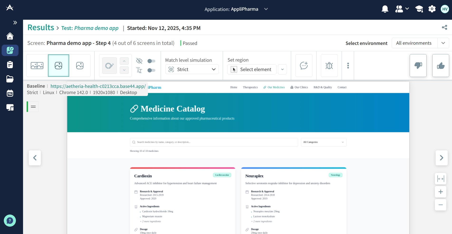Applitools's tweet card. Automate visual checks to ensure compliance with Applitools for healthcare. Protect patient experience and ship applications faster.