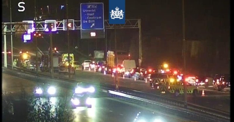 Ongelukken op A2 en A12 tijdens drukke ochtendspits