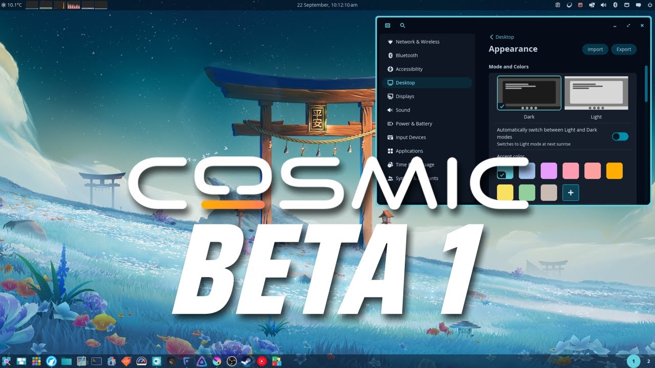 PolluxAU's tweet card. COSMIC BETA 1, A FULL DEEP DIVE INTO THE BEST DESKTOP ON LINUX