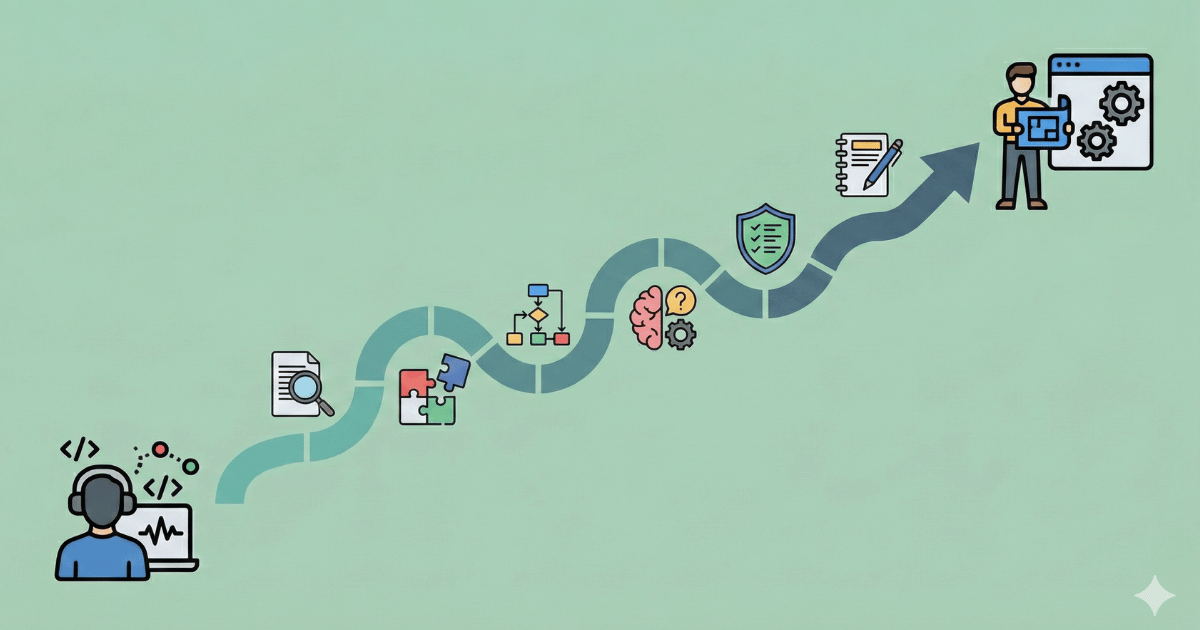 ibuildwith_ai's tweet card. Discover how to combine your domain expertise with AI in a structured way so you can build real products, not just demos.