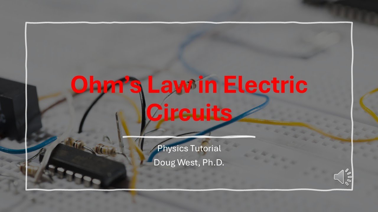 DCoins's tweet card. Ohm's Law Explained: Simple Physics Tutorial for Beginners