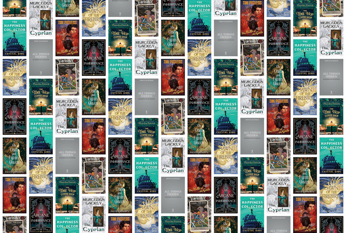 reactormag's tweet card. December brings us a world based on tarot, a Hans Christian Andersen retelling, a magic coffee shop, and more…