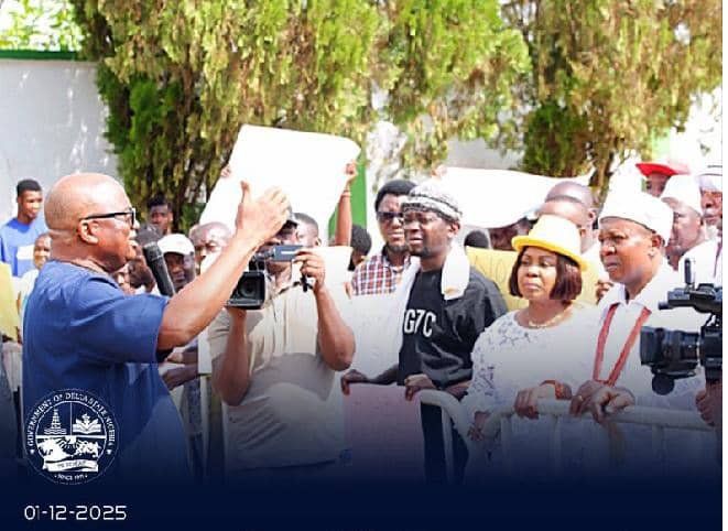 DiasporaDM's tweet card. (DDM) - Governor Sheriff Oborevwori has appealed for calm after Asaba indigenes staged a peaceful demonstration over growing rumours alleging that the proposed capital of the yet-to-be-created Anioma...