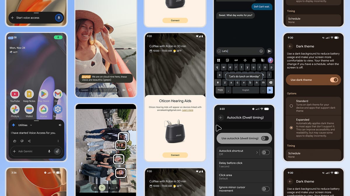 CNETNews's tweet card. Google is rolling out its next wave of Android features, including a major Android 16 release for Pixel devices, with improvements to notifications, accessibility, parental controls, external...