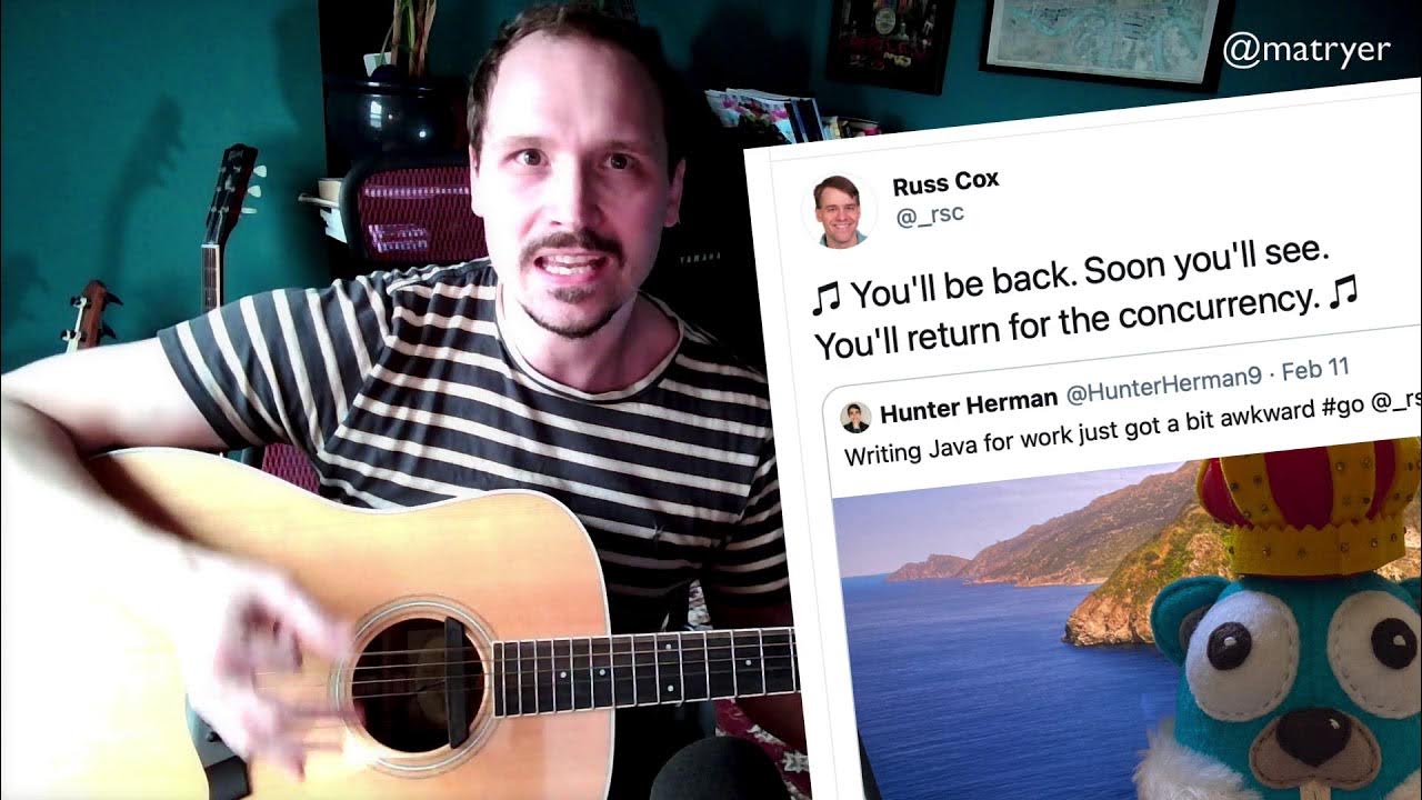 matryer's tweet card. You'll be Back (to Go) - Go generics is coming in Go 1.18