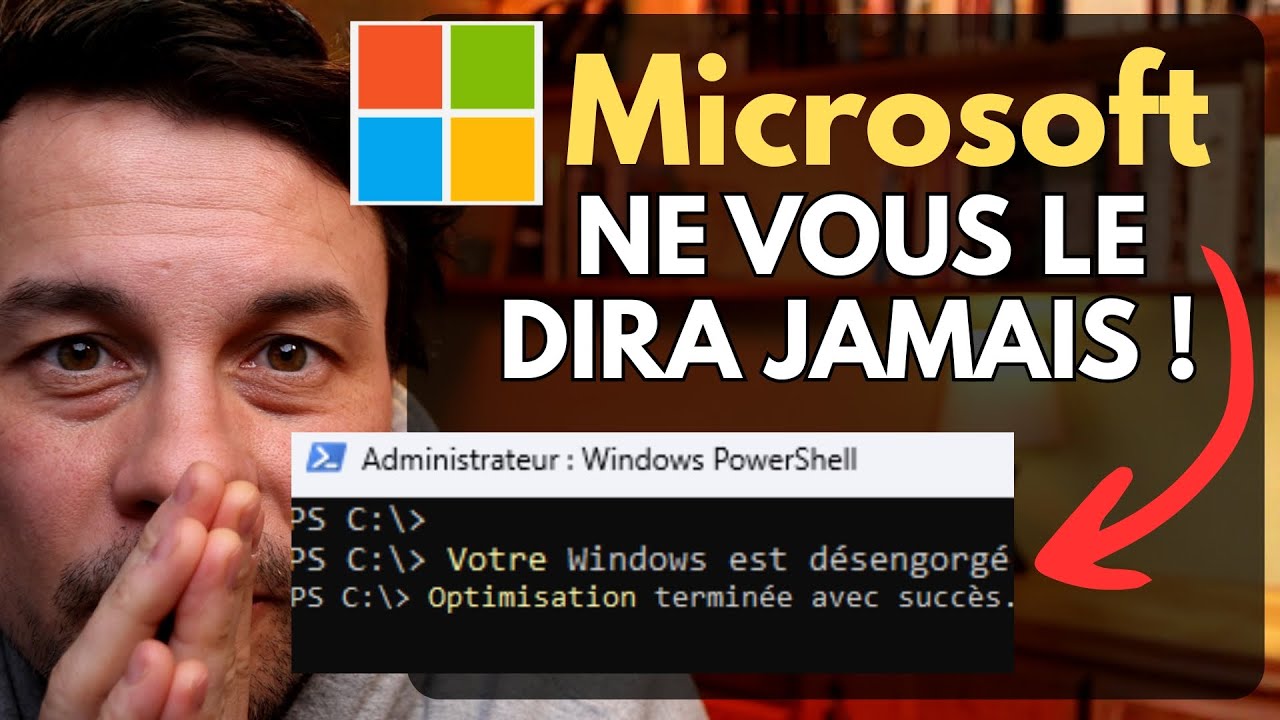 CerebroOnAir's tweet card. ✅ WINDOWS PROPRE et RAPIDE en 5 min: Supprimez espions et logiciels...
