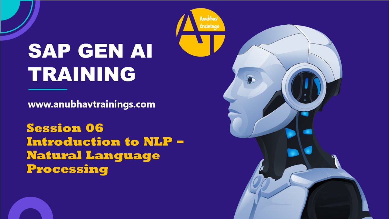 stephendazzy's tweet card. 06 SAP Generative AI–Introduction to NLP(Natural Language Processin...