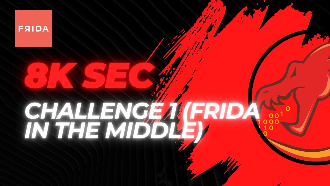 8kSec's tweet card. iOS: 8KSEC Challenge 1 (Frida Port Detection & Swift String Parsing)