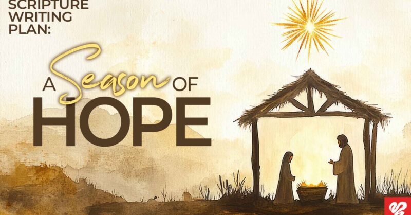 lwfministries's tweet card. A Season of Hope invites you to spend 30 days writing Scriptures that tell the story of Christ’s birth and the everlasting hope He brings. As you reflect…