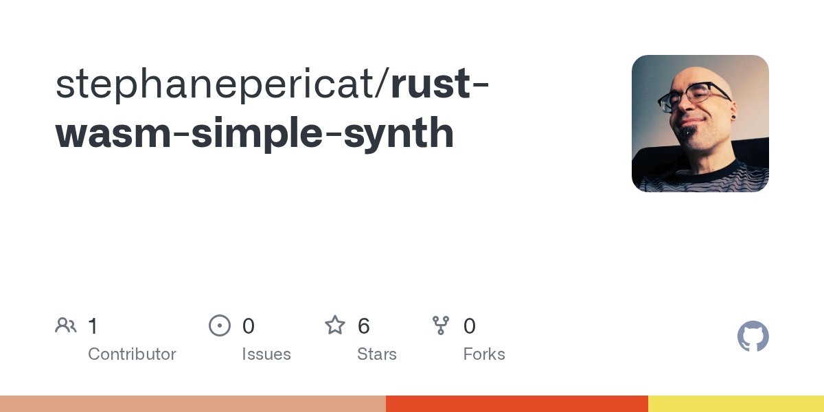 shortwavlabs's tweet card. Contribute to stephanepericat/rust-wasm-simple-synth development by creating an account on GitHub.