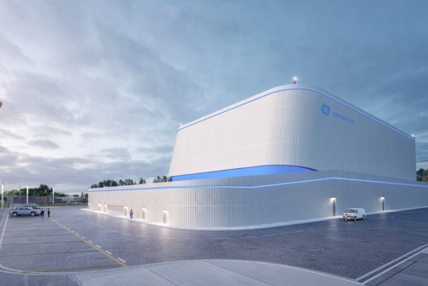C3SolutionsNews's tweet card. The final module of the passive water tank has been installed within the reactor building of unit 4 at the Xudabao nuclear power plant in China’s Liaoning Province, China National...