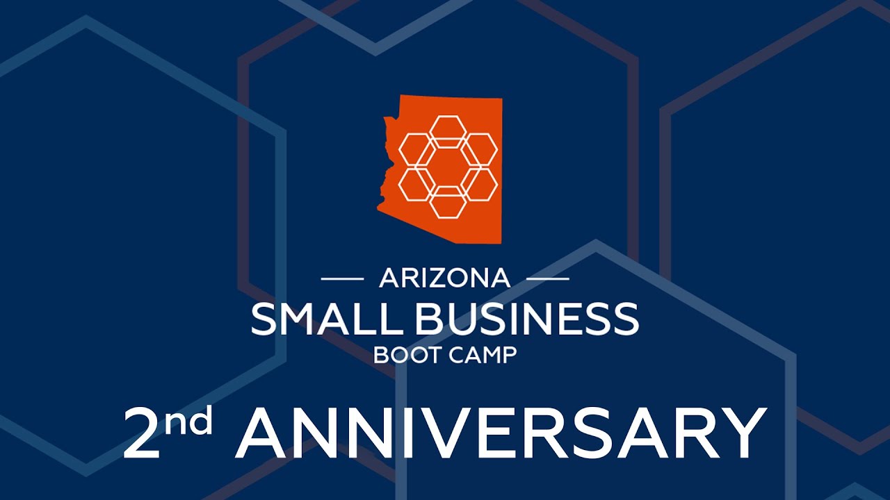 azcommerce's tweet card. 2nd Anniversary of the Small Business Boot Camp