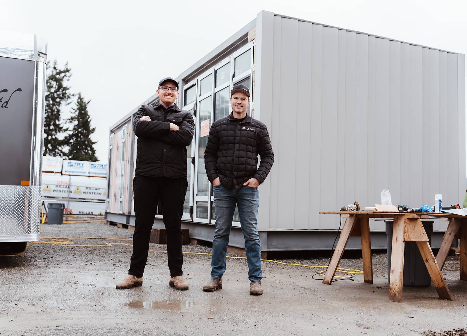nzbuilders's tweet card. NZ Builders are launching Kompak Prefab, bridging the gap between high-performance and affordability in modular housing.