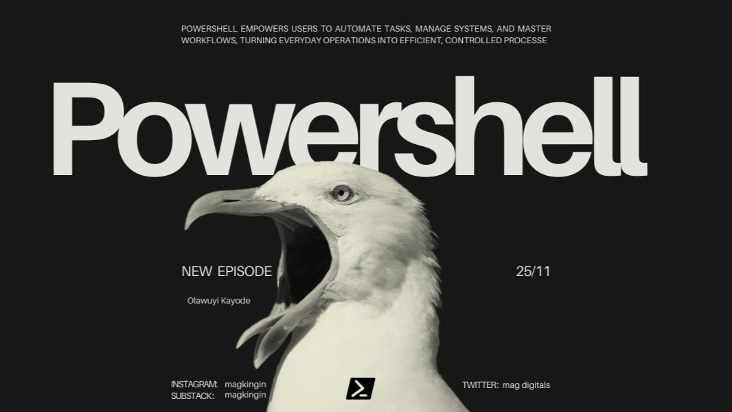 Magdigitals's tweet card. PowerShell: More Than a Command-Line Tool In the world of computing, there are tools designed for everyday users who simply want to click around and get things done, and there are tools designed for...