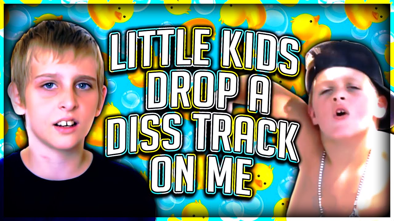 RiceGum's tweet card. Little Kids Drop a Diss Track On Me!!!