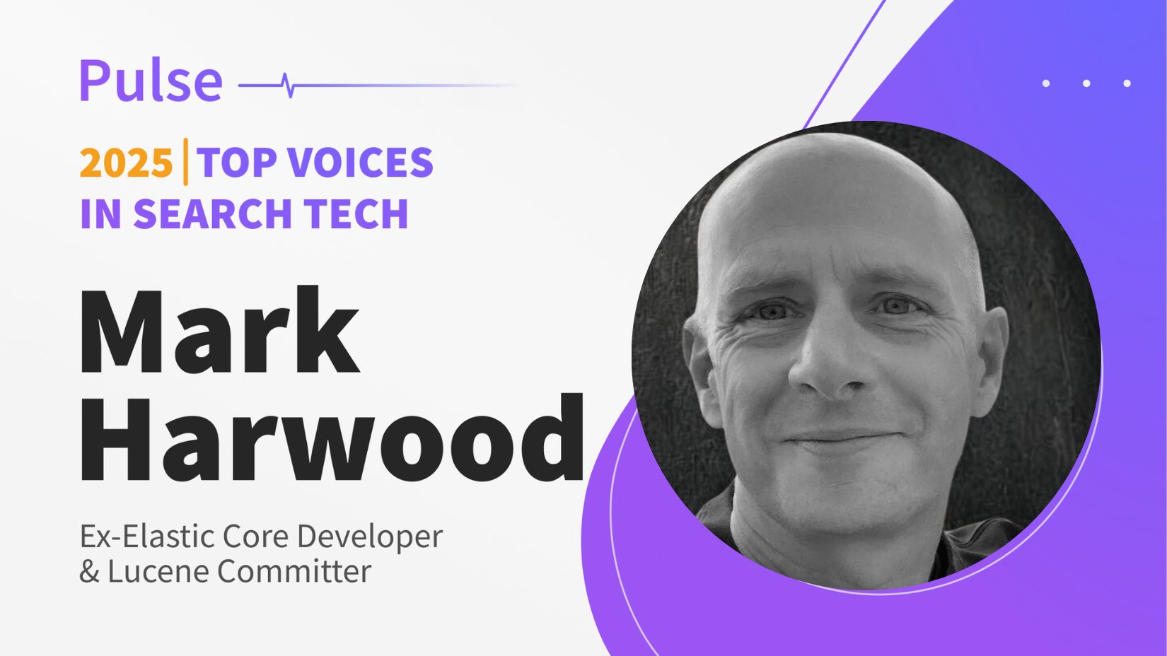 elasticmark's tweet card. Mark Harwood - Ex-Elastic Core Developer & Lucene Committer - shares wisdom on Search, AI and more. Learn from the Top Voices in the Search-Tech industry