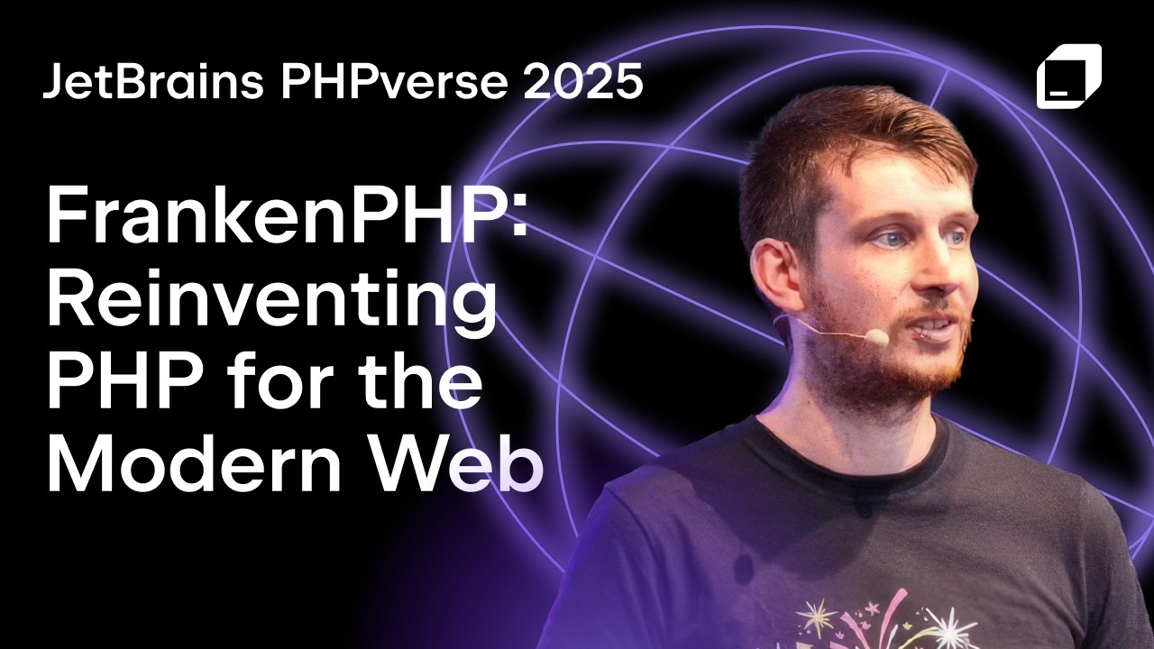 StephDotNet's tweet card. FrankenPHP: the future of PHP? // PHPverse 2025