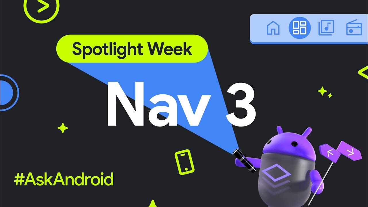 nicolaou_nicos's tweet card. Navigation 3 #AskAndroid | Spotlight Week