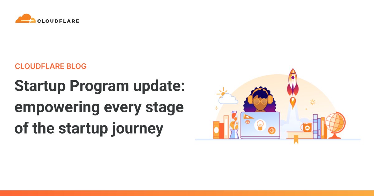 JohndMeyer's tweet card. Cloudflare’s Startup Program offers up to $250,000 in credits for companies building on our Developer Platform across 4 tiers: $5,000, $25,000, $100,000, and $250,000.