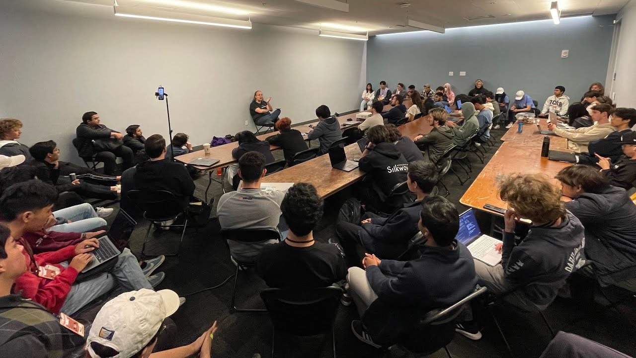 saurik's tweet card. Jailbreaking a Terminator @ Cal Hacks 2023