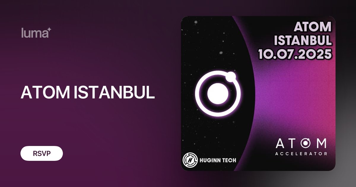 HuginnStake's tweet card. Cosmos dostları, 🎉 Tekrar buluşma zamanı! İlk buluşmamızdaki enerjiyi hâlâ unutamayanlar için, bu kez daha da lezzetli bir akşam hazırladık. Ev yapımı…