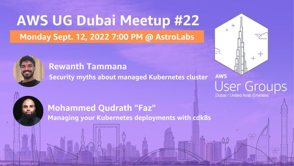 AWSDXB's tweet card. ***Register now!! Seats are limited, first come first basis‼️*** In-person events are back and for this fourth time we will be hosted at AstroLabs, JLT. The event will als