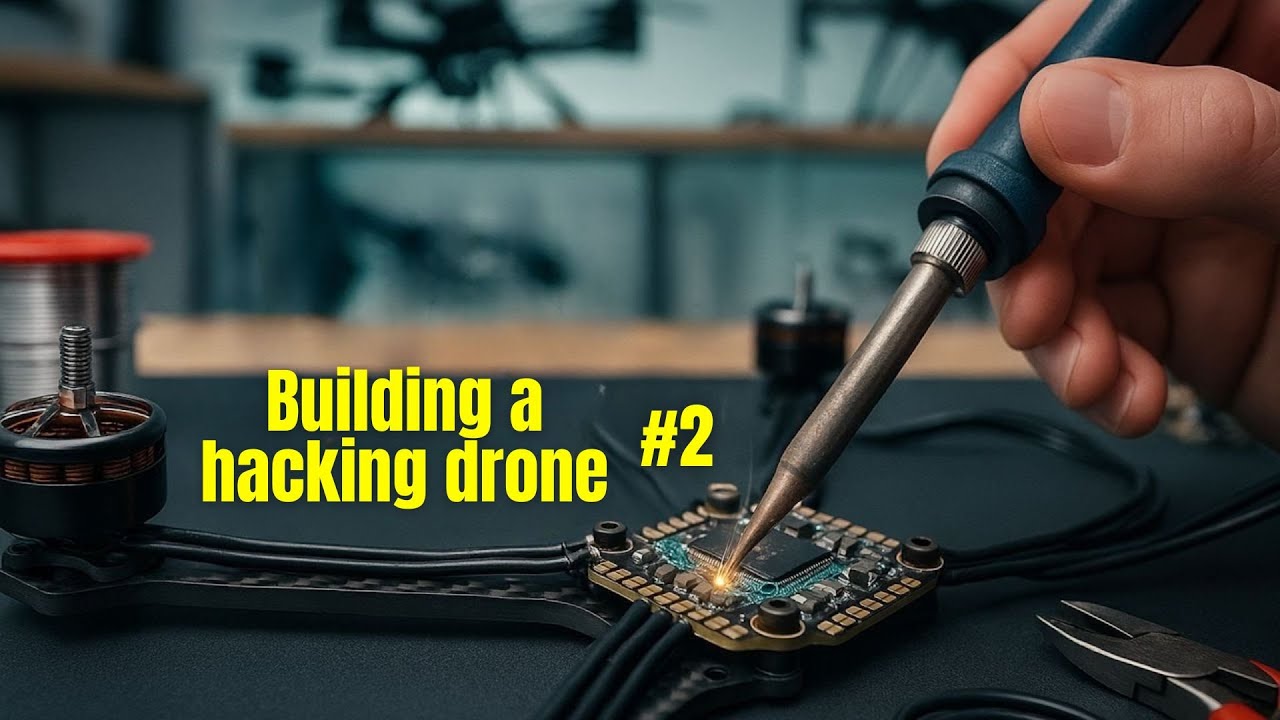 SecProInt's tweet card. Let's Build a Hacking Drone - Part 2