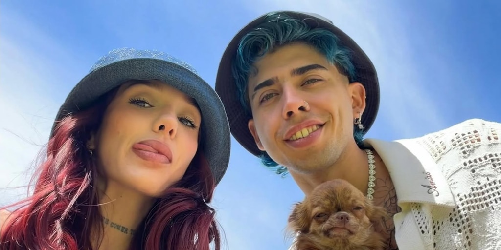 teleshowcom's tweet card. Tras 18 meses de amor, la referente de RKT y el cuartetero continúan afianzando su vínculo. El tierno mensaje que escribió la joven para anunciar la noticia