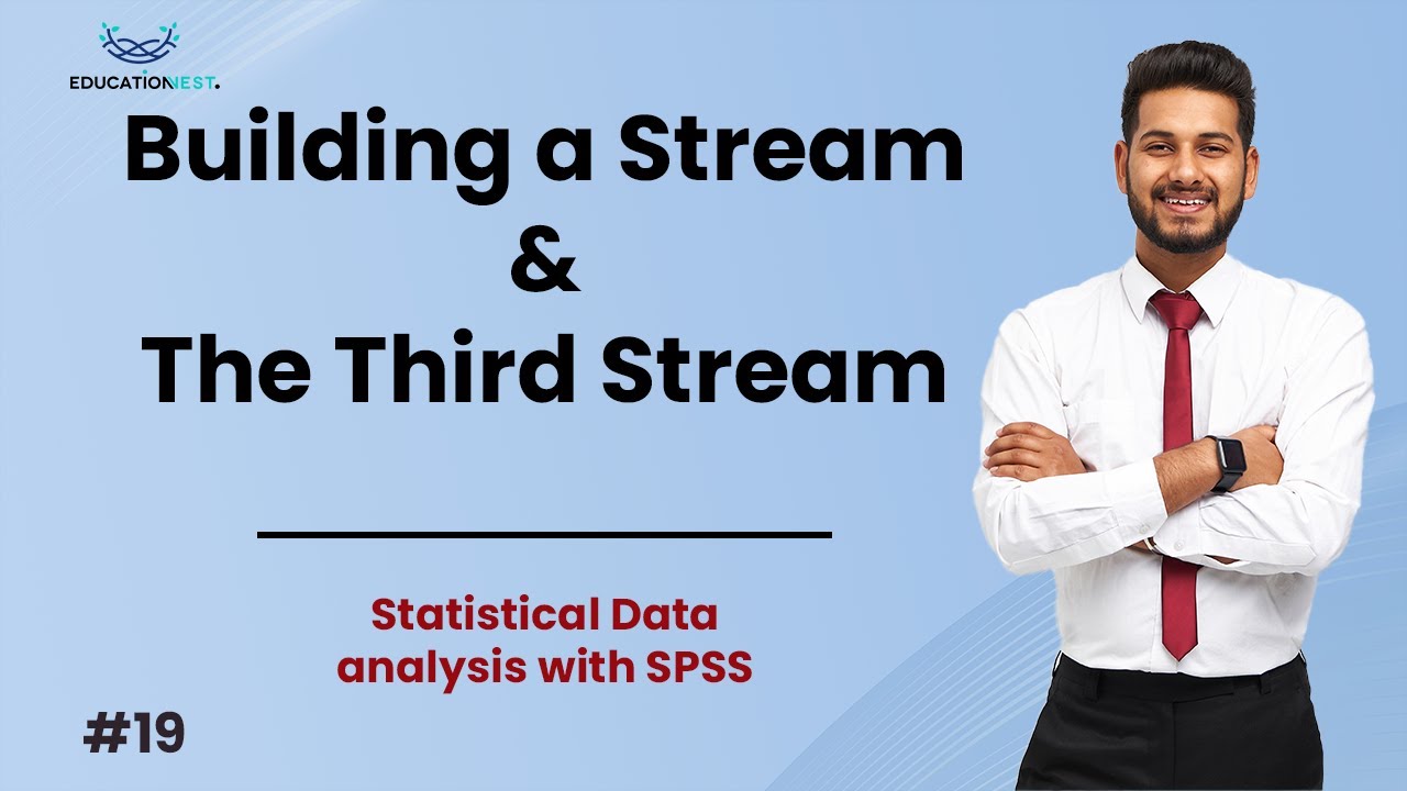 EducationNest's tweet card. Spss V19 Building a Stream & The Third Stream