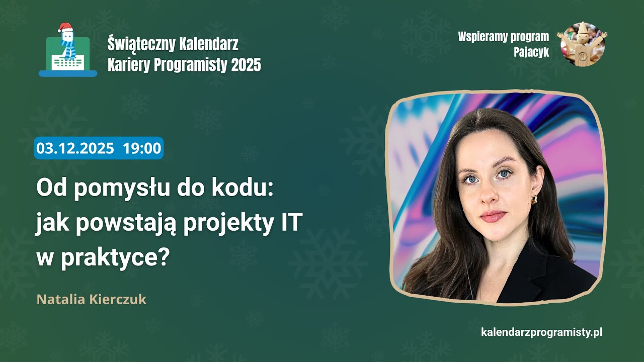 dweorh's tweet card. ŚKKP 2025 - Od pomysłu do kodu: jak powstają projekty IT w praktyce?