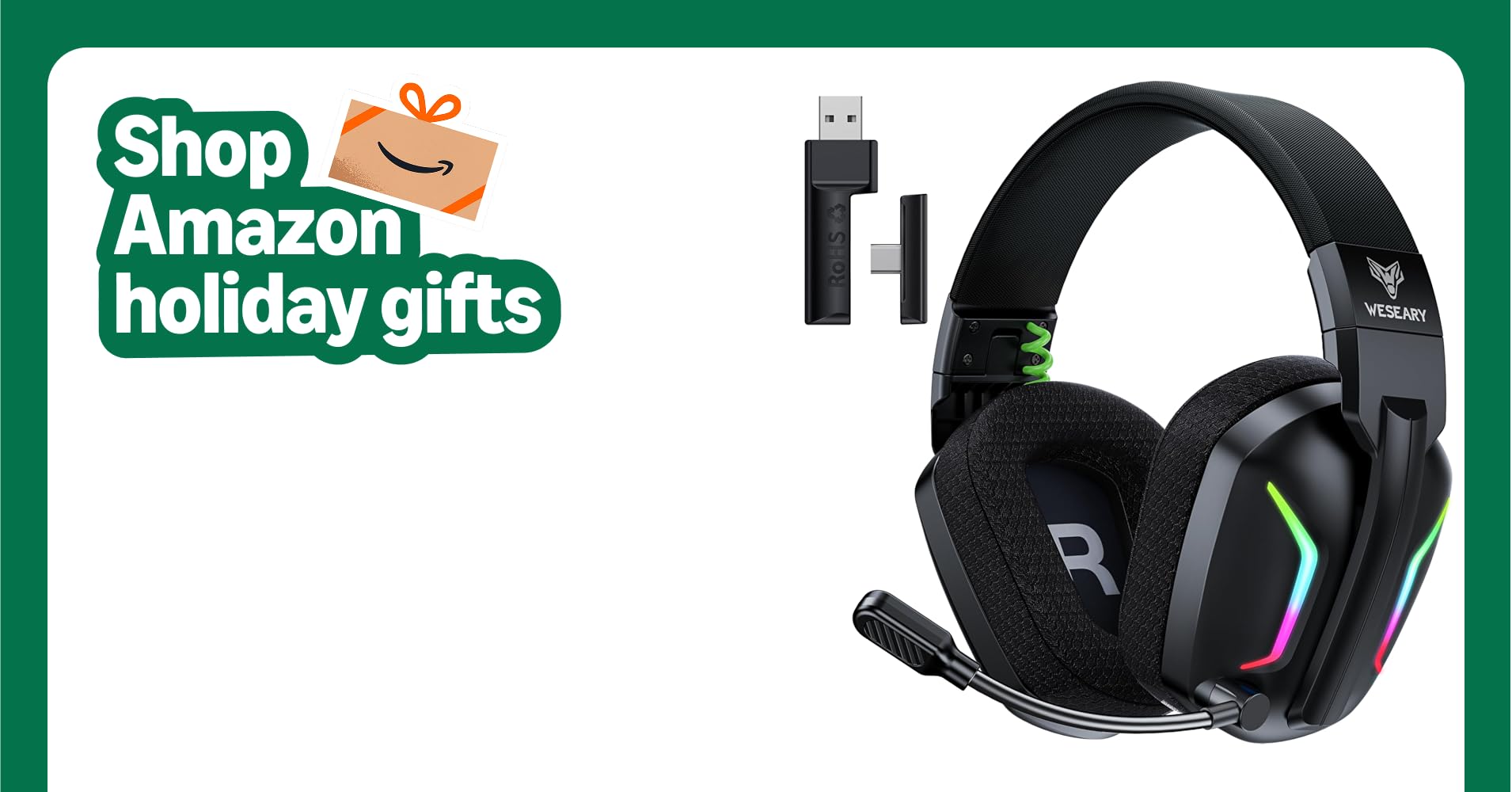 TechDealAlert's tweet card. Our wireless gaming headsets for Cube Accessories features advanced 2.4GHz ultra-low latency technology, delivering audio delay of ≤20ms. With a 50mm dynamic driver and omnidirectional noise-cancel...