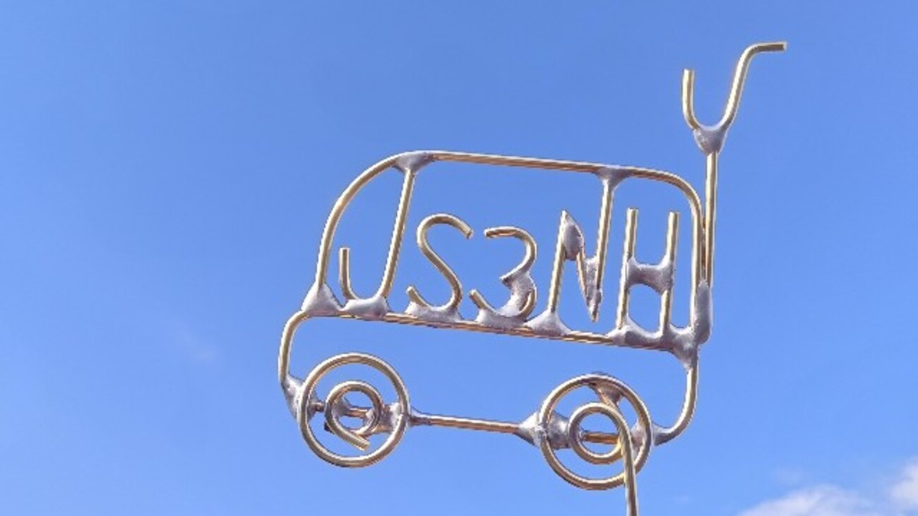 Js3Mxp's tweet card. 🌼コールサイン🚀アンテナ、エレメント✴️👒💕２０２５年１０月２４🍂３８７番目に作りました。🔔アマチュア無線🌠４３０MHzに同調させました。✌️💝９時48分スタート👒🍂🌴10時１５分🍁１１時１７分コールサイン💕ＪＳ３ＮＨＹ💆🌼🎀👻１２時０２分コールサイン、🍁数字の３作り変え🎵文字セット🍒上🍁１２時１５分🎵コールサイン🏖️…