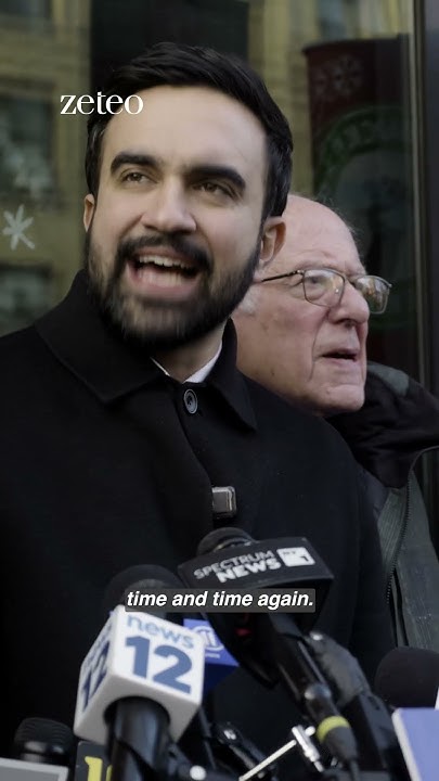 MohammedOathman's tweet card. Zohran and Bernie join Starbucks strike: ‘We will prevail’