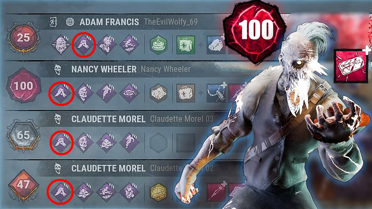 SleepinRichy's tweet card. Full meta SWF Vs My P100 Blight | Dead By Daylight