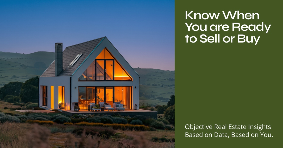 HumanCompiler's tweet card. Know when you are ready to buy or sell your home.