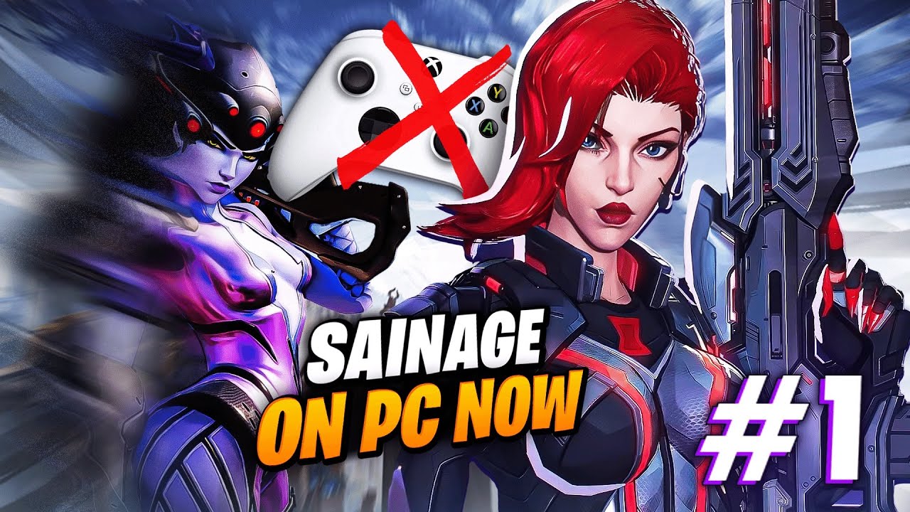 1WidowSainage's tweet card. Console LEGEND Goes PC, Wracks Marvel Rivals Lobbies with Black Widow!