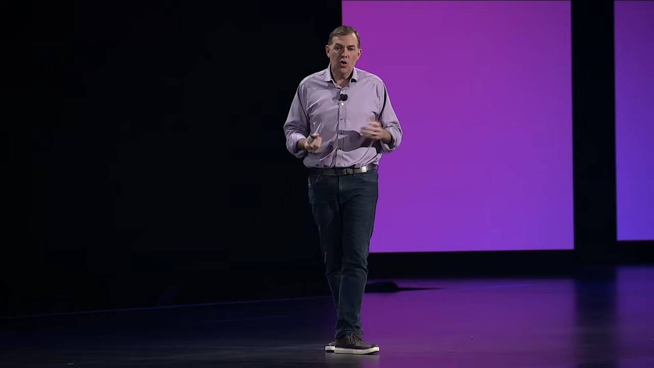 JavaWales's tweet card. Re:Invent: AWS Chief Matt Garman lays out his vision bringing artificial intelligence to the enterprise