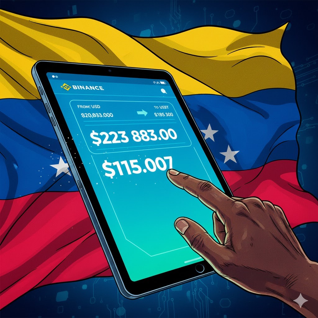 m_criptomonedas's tweet card. Alexis Lugo, CEO de Criptoneros, habla sobre la seguridad de los exchange criptos y del uso de criptomonedas en general, en el marco de un crecimiento adopción cripto en Venezuela. 